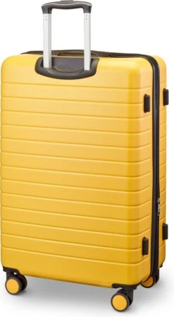 Swiss Alpine 2.0 - Kofferset - 3-delig - 4 Wielen - TSA-cijferslot - Geel -Trolley Winkel 660x1200 5