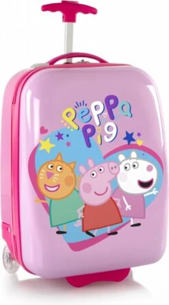 Peppa Pig Meisjes Kinderkoffers Roze -Trolley Winkel 666x1200 6
