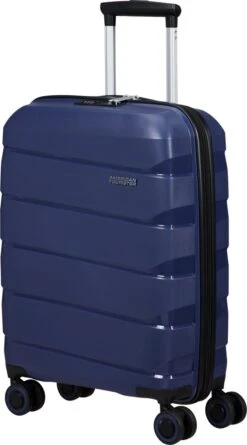 American Tourister Reiskoffer - Air Move Spinner 55/20 Tsa (Handbagage) Midnight Navy -Trolley Winkel 666x1200 8