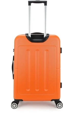 Decent Neon-Fix 2.0 Medium Koffer 66 Cm - 65 Liter - Oranje -Trolley Winkel 668x1200