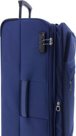 Gladiator Siroco L Grote Koffer 78 Cm - 115 Liter - Expandable - TSA Slot - Blauw -Trolley Winkel 677x1200 2