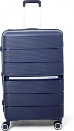 Attitudez EliteZ Reiskoffer Large Blauw 76cm - TSA-slot - Uitbreidbaar -Trolley Winkel 679x1200