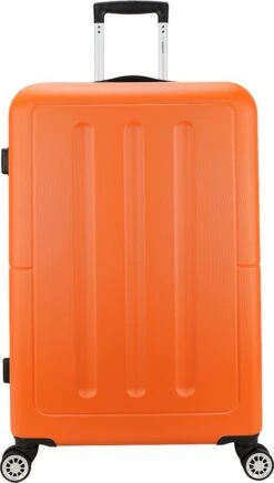 Decent Neon-Fix 2.0 Grote Koffer 76 Cm - 96 Liter - Oranje -Trolley Winkel 680x1200 2