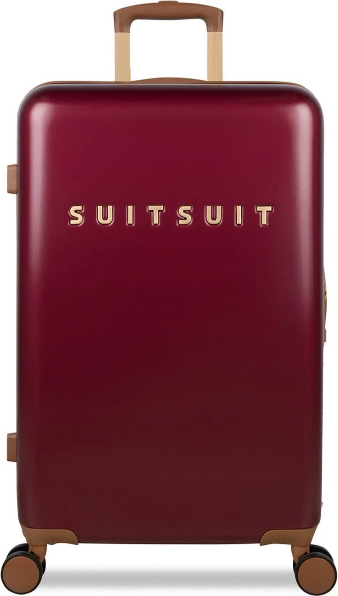 SUITSUIT - Fab Seventies Classic - Biking Red - Reiskoffer (66 Cm) 3 SUITSUIT - Fab Seventies Classic - Biking Red - Reiskoffer (66 Cm)