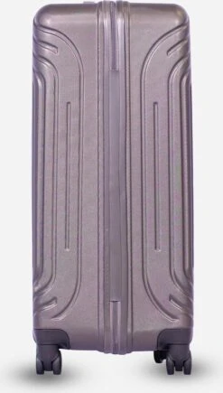 ©TROLLEYZ - Florence No.7 - Trolley - 55cm Met TSA Slot - Dubbele Wielen - 360° Spinners - 100% ABS - Handbagage Koffer In Cloudy Grey -Trolley Winkel 681x1200 9