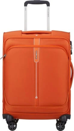Samsonite Reiskoffer - Popsoda Spinner 55/20/40 (Handbagage) Orange -Trolley Winkel 686x1200