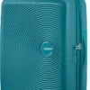 American Tourister Soundbox Spinner Spinner Reiskoffer (Medium) - 81 Liter - Jade Green