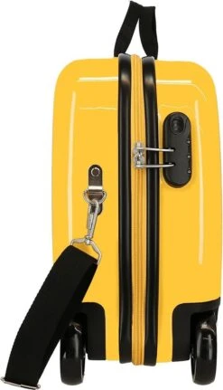 Disney Winnie The Pooh Kinderkoffer ABS Rol Zit Geel -Trolley Winkel 687x1200 6