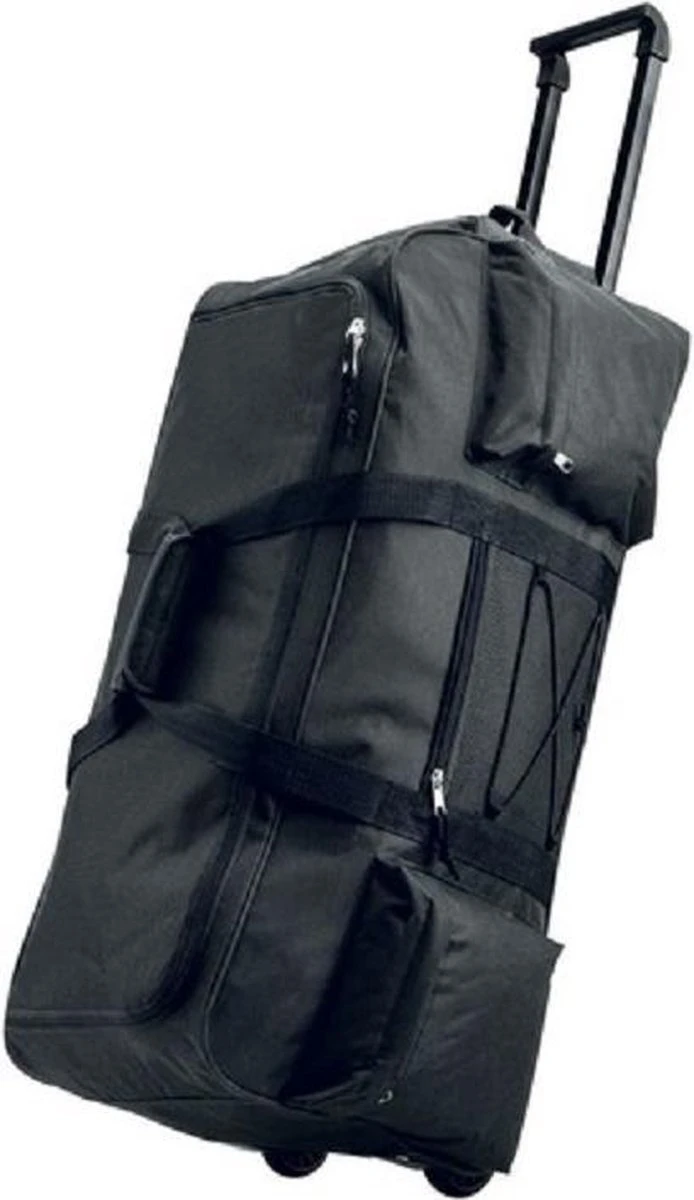Trolleytas Koffer 68 Liter Op Wieltjes - Reiskoffer Met Wielen 3 Trolleytas Koffer 68 Liter Op Wieltjes - Reiskoffer Met Wielen