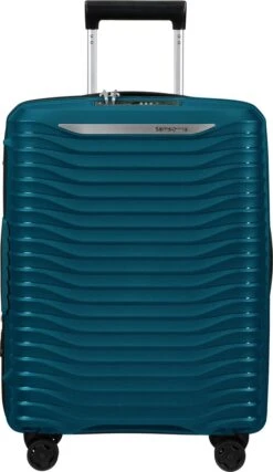 Samsonite Reiskoffer - Upscape Spinner 55/20 Uitbreidbaar (Handbagage) Petrol Blue -Trolley Winkel 694x1200 8