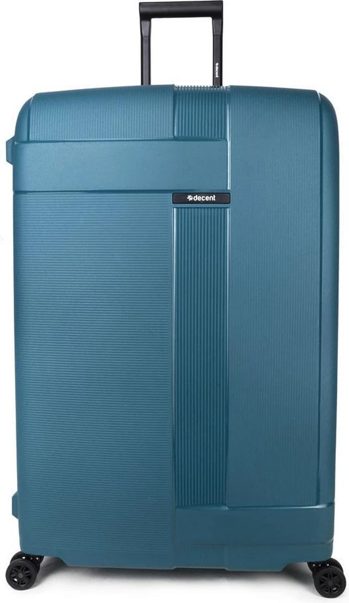 Decent Transit Medium Koffer - 70 Cm - Petrol Groen 12 Decent Transit Medium Koffer - 70 Cm - Petrol Groen - Afbeelding 10