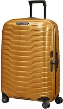 Samsonite Proxis Spinner 69/25 Honey Gold -Trolley Winkel 699x1200