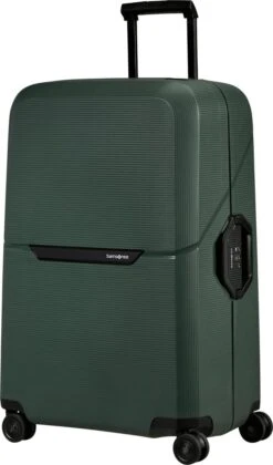 Samsonite Reiskoffer - Magnum Eco Spinner 75/28 (Medium) Forest Green -Trolley Winkel 705x1200 2