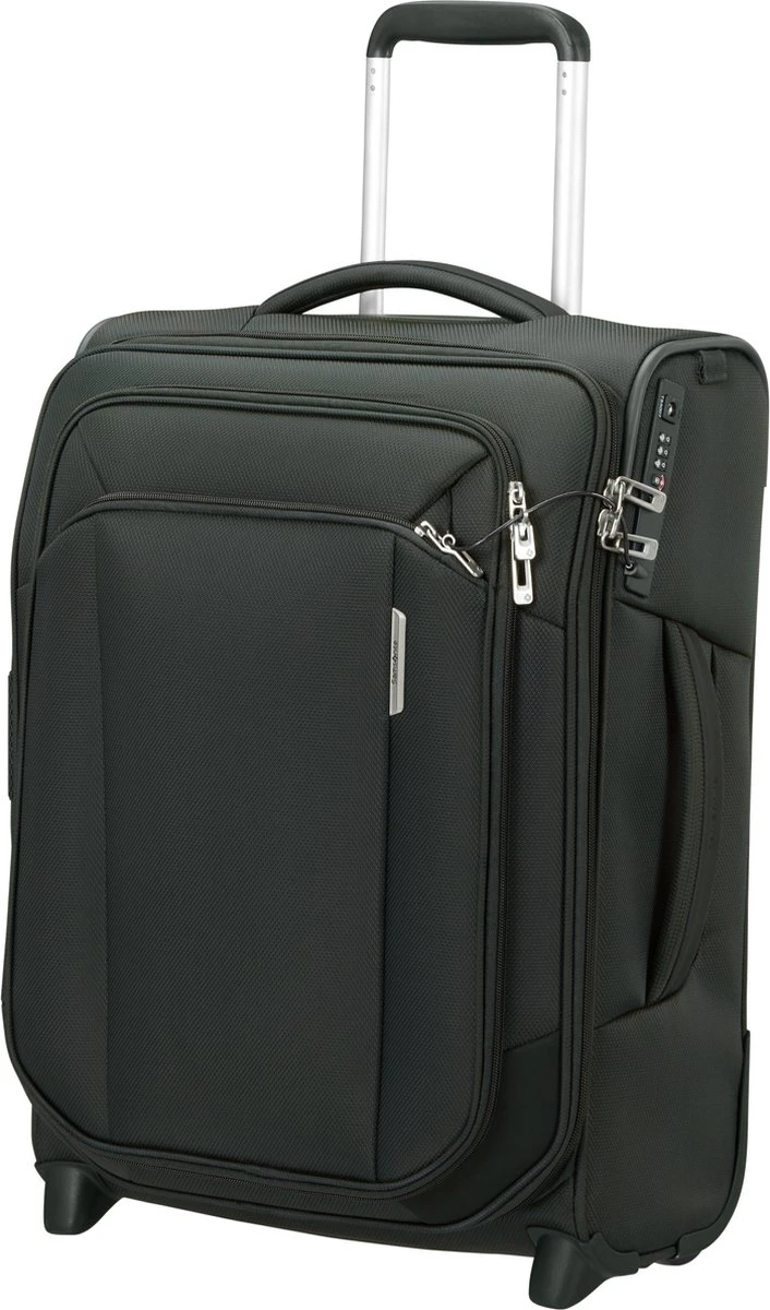Samsonite Reiskoffer - Respark Upright 55/20 Exp (Handbagage) Forest Green 3 Samsonite Reiskoffer - Respark Upright 55/20 Exp (Handbagage) Forest Green