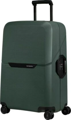 Samsonite Reiskoffer - Magnum Eco Spinner 69/25 (Medium) Forest Green -Trolley Winkel 715x1200