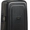 Samsonite Reiskoffer - S'Cure Dlx Spinner 55/20 (Handbagage) Black/Gold Deluscious -Trolley Winkel 715x1200 5