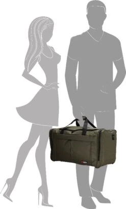 Enrico Benetti Amsterdam 35319 Reistas/sporttas M - Olijf Groen -Trolley Winkel 723x1200 6