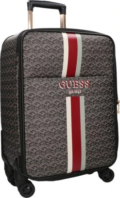Guess Zachte Koffer / Trolley / Reiskoffer - Vikky - 57 Cm (medium) - Multicolor -Trolley Winkel 725x1200 5