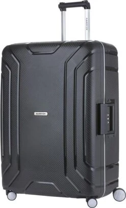 CarryOn Steward TSA Reiskoffer - 75cm Trolley Met Kliksloten - Dubbele Wielen - Zwart 30 CarryOn Steward TSA Reiskoffer - 75cm Trolley Met Kliksloten - Dubbele Wielen - Zwart -Trolley Winkel 727x1200 2