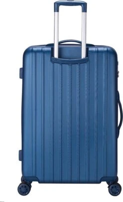 Decent Tranporto-One Handbagage Koffer - 55 Cm - TSA Slot - Dark Blue -Trolley Winkel 731x1200 3