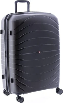 Gladiator Kick-Off Grote Koffer Expandable -76 Cm - 99/125 Liter - Eco Friendly Recyclebaar PP - Donkergrijs -Trolley Winkel 733x1200 2