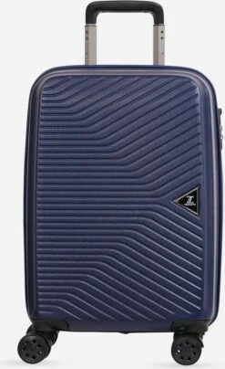 ©TROLLEYZ - Ibiza No.3 - Trolley - 55cm Met TSA Slot - Dubbele Wielen - 360° Spinners - 100% ABS - Handbagage Koffer In Ocean Blue -Trolley Winkel 733x1200