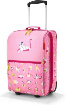Reisenthel Trolley XS Kids ABC Friends Pink -Trolley Winkel 740x1200 2