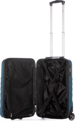 Line Brooks Handbagage Koffer Upright 55 Pearl Blue -Trolley Winkel 741x1200 3