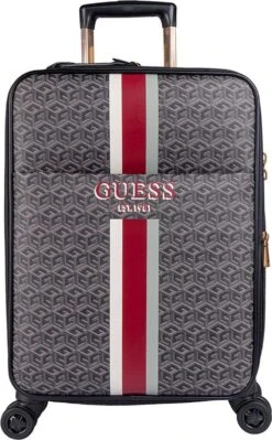 Guess Zachte Koffer / Trolley / Reiskoffer - Vikky - 57 Cm (medium) - Multicolor -Trolley Winkel 743x1200 2