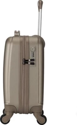 Decent Handbagage Koffer / Trolley / Reiskoffer - 42 Cm - 24 Liter - ABS - Maxi Air - Champagne 24 Decent Handbagage Koffer / Trolley / Reiskoffer - 42 Cm - 24 Liter - ABS - Maxi Air - Champagne -Trolley Winkel 744x1200 2