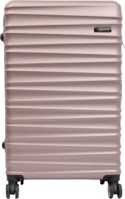 Tobeyz - Kofferset - 3-delig Lichtbruin Handbagage - Verrijdbaar Op 4 Wielen - Stevig ABS - Lichtgewicht, Trolley -Trolley Winkel 758x1200 3