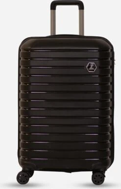 ©TROLLEYZ - Berlin No.11 - Reiskoffer 69cm Met Cijferslot - Dubbele Wielen - 360° Spinners - 100% Polypropyleen- Reiskoffer In Night Black -Trolley Winkel 767x1200 3