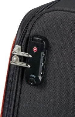 American Tourister Reiskoffer - Sea Seeker Spinner 55cm (Handbagage)- Charcoal Grey -Trolley Winkel 767x1200 5