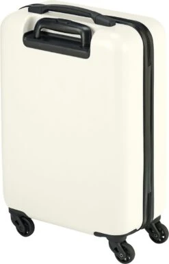 Princess Traveller PT01 - Handbagagekoffer - Pearl White - S - 55cm -Trolley Winkel 769x1200 3