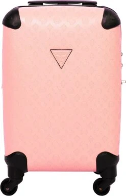 Guess Wilder 18 In 4 Wheeler Dames Reiskoffer - Pale Roze -Trolley Winkel 772x1200 4