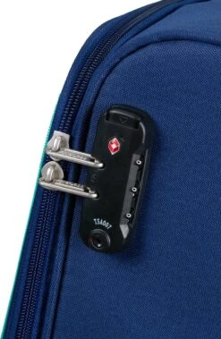 American Tourister Reiskoffer - Sea Seeker Spinner 55cm (Handbagage)- Combat Navy -Trolley Winkel 783x1200 3