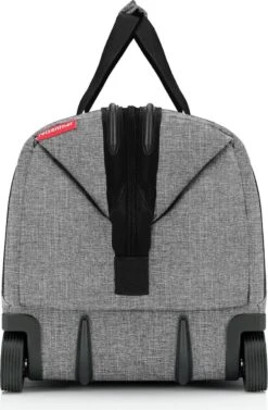 Reisenthel Allrounder Trolley Reiskoffer Reistas Op 2 Wielen - 30L - Twist Silver Grijs -Trolley Winkel 786x1200