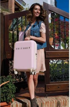 SUITSUIT - Fabulous Fifties - Pink Dust - Handbagage (55 Cm) -Trolley Winkel 789x1200 5