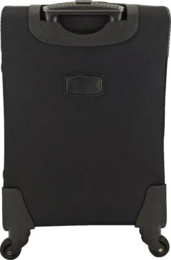 SB Travelbags Bagage Stoffen Koffer 75cm 4 Wielen Trolley - Zwart 14 SB Travelbags Bagage Stoffen Koffer 75cm 4 Wielen Trolley - Zwart -Trolley Winkel 791x1200 2