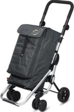Playmarket Go Up Boodschappentrolley Dark Grey -Trolley Winkel 793x1200