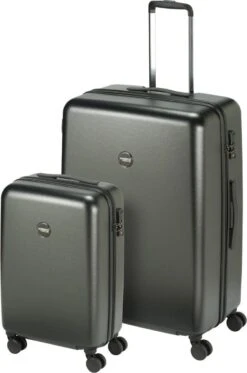 Princess Traveller Harlem - Handbaggage Koffer - Zwart - S - 55cm -Trolley Winkel 794x1200