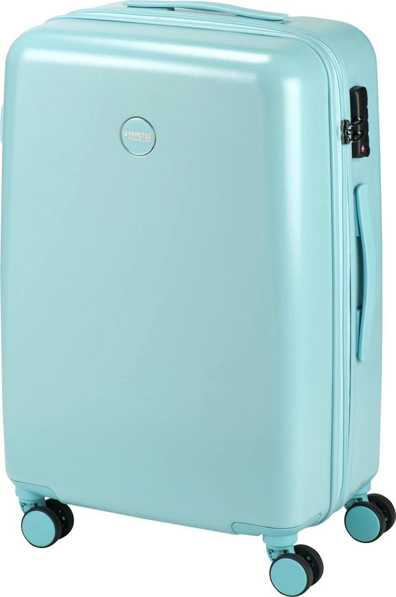 Princess Traveller Harlem - Reiskoffer - Blauw - M - 66cm 11 Princess Traveller Harlem - Reiskoffer - Blauw - M - 66cm - Afbeelding 9