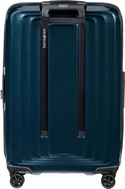 Samsonite Reiskoffer - Nuon Spinner 69/25 Exp (Medium) Metallic Dark Blue -Trolley Winkel 797x1200 2