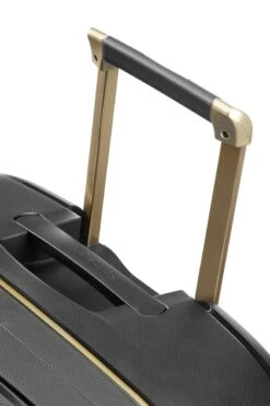 Samsonite Reiskoffer - S'Cure Dlx Spinner 55/20 (Handbagage) Black/Gold Deluscious -Trolley Winkel 799x1200 193