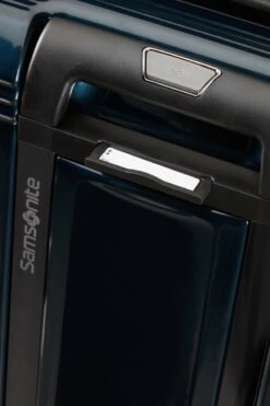 Samsonite Reiskoffer - Nuon Spinner 69/25 Exp (Medium) Metallic Dark Blue -Trolley Winkel 799x1200 75