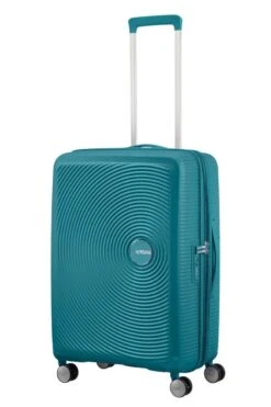 American Tourister Soundbox Spinner Spinner Reiskoffer (Medium) - 81 Liter - Jade Green -Trolley Winkel 799x1200 79