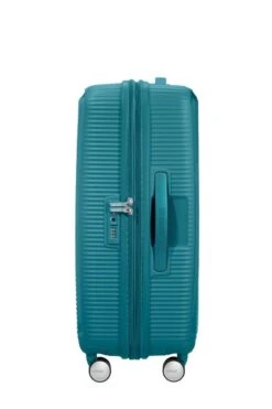 American Tourister Soundbox Spinner Spinner Reiskoffer (Medium) - 81 Liter - Jade Green -Trolley Winkel 799x1200 82