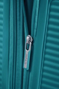 American Tourister Soundbox Spinner Spinner Reiskoffer (Medium) - 81 Liter - Jade Green -Trolley Winkel 799x1200 84