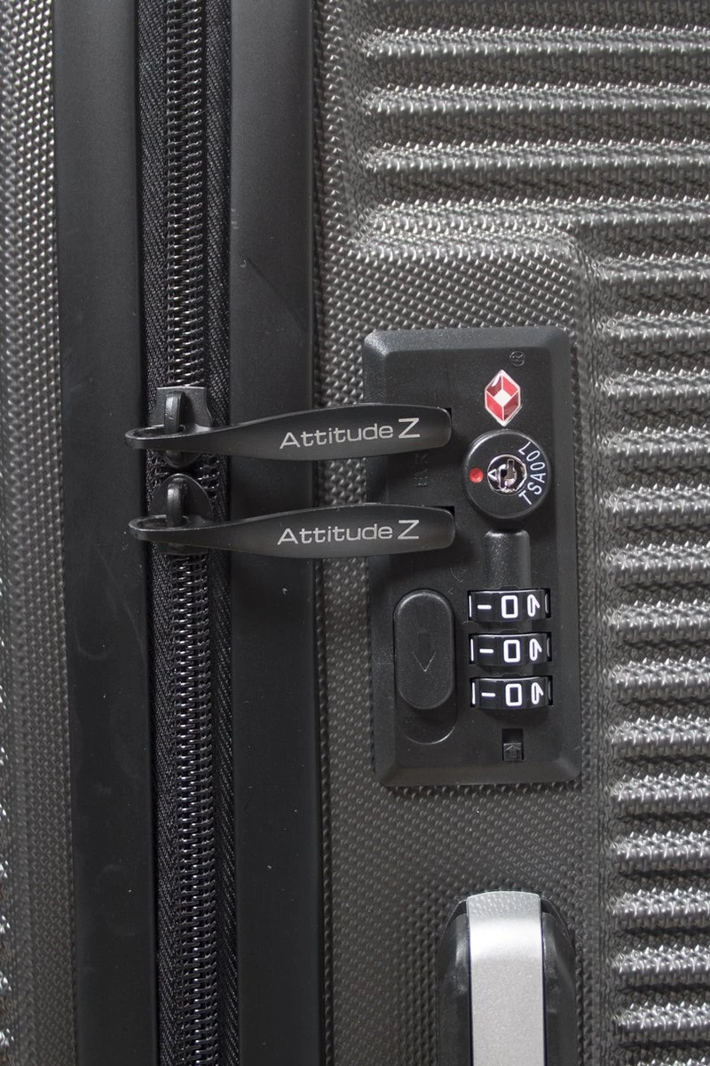 AttitudeZ Air-Z Reiskoffer Medium Grijs 67cm - TSA-slot 8 AttitudeZ Air-Z Reiskoffer Medium Grijs 67cm - TSA-slot - Afbeelding 6