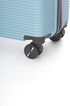 AttitudeZ Air-Z Reiskoffer Large Ice Blue 76cm - TSA-slot -Trolley Winkel 800x1200 76